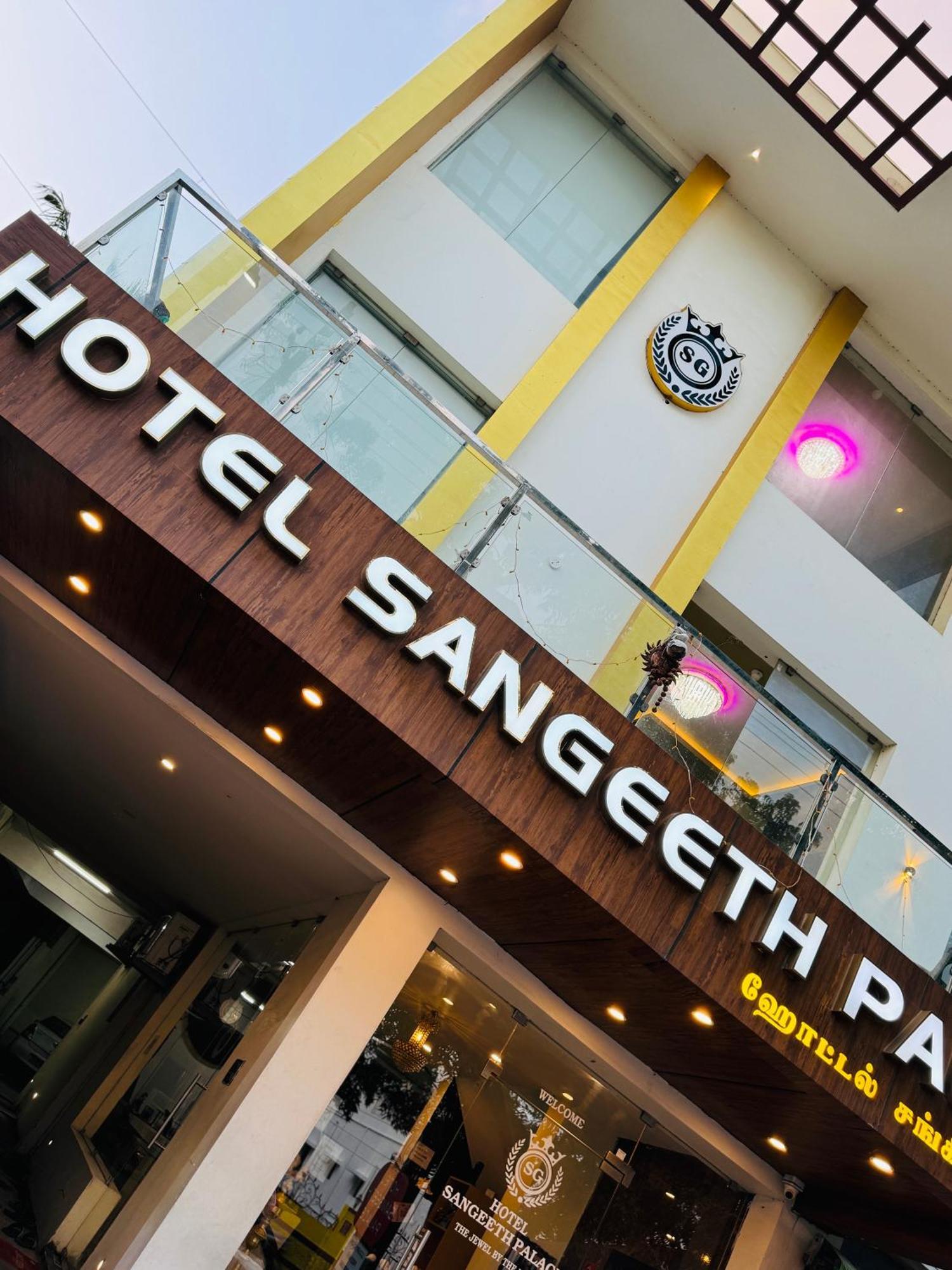 Hotel Sangeeth Palace Rāmeswaram Exteriör bild
